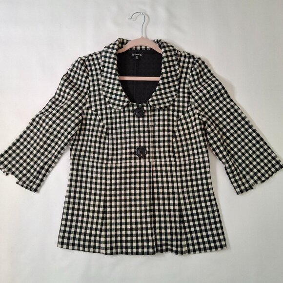 Vintage Le Chateau Babydoll Indie Princess Jacket Sz M Casual Smart Relaxed Fit - Picture 4 of 16